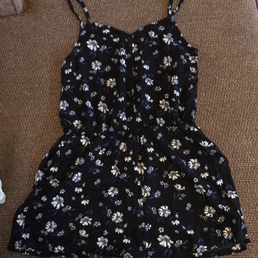 Navy romper